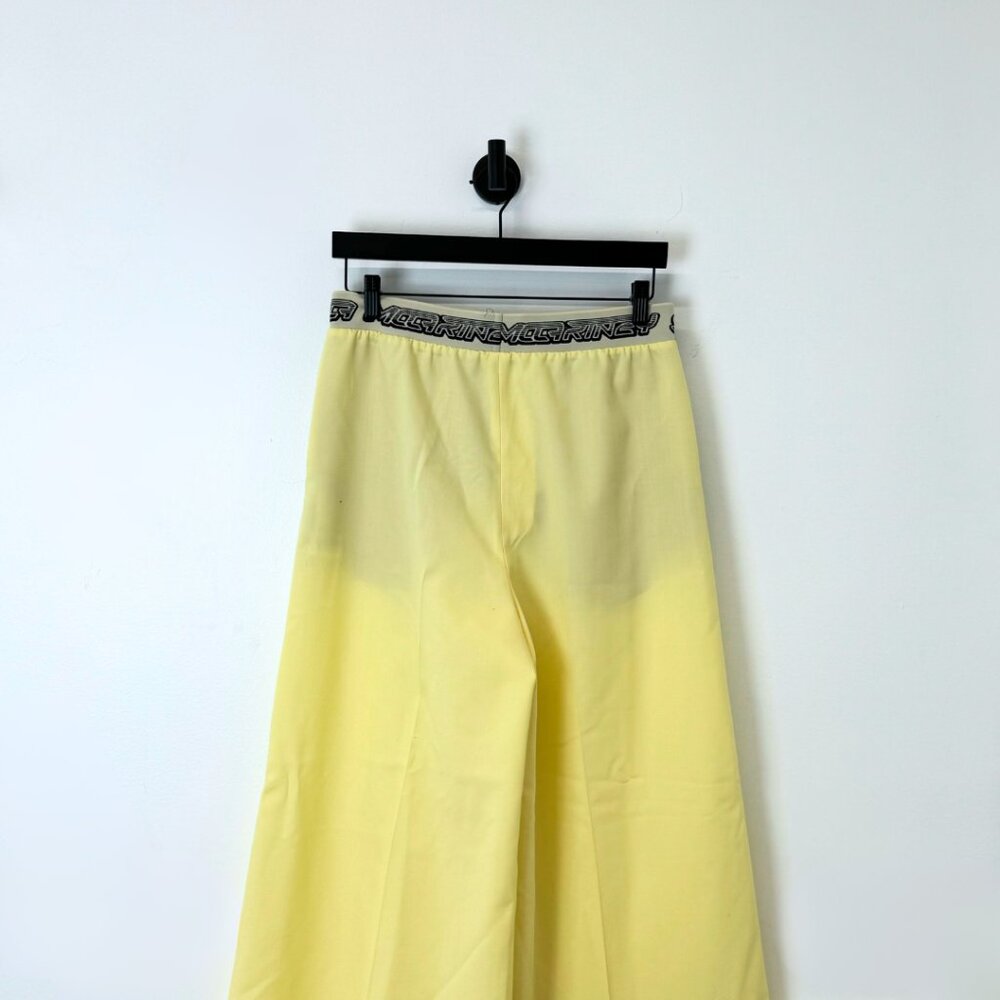 Stella Mccartney Logo Palazzo Trousers